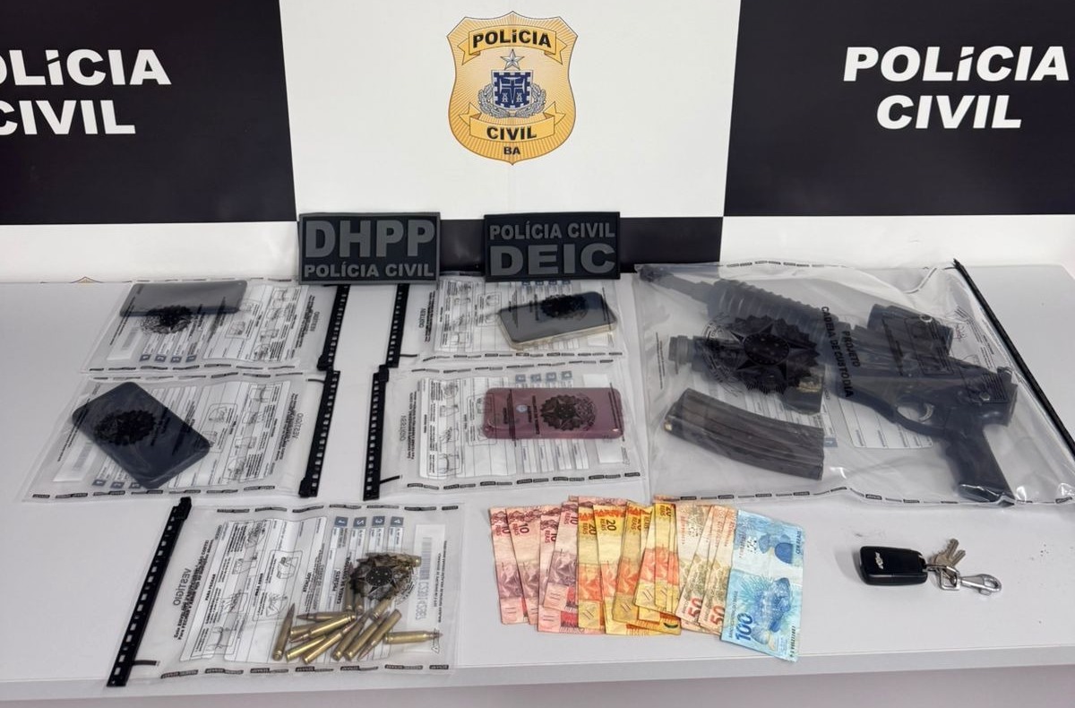 Mais um fuzil é retirado das mãos de criminosos pela polícia