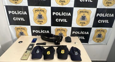 Imagem do post Falso policial civil é preso por crimes de extorsão e usurpação da função pública