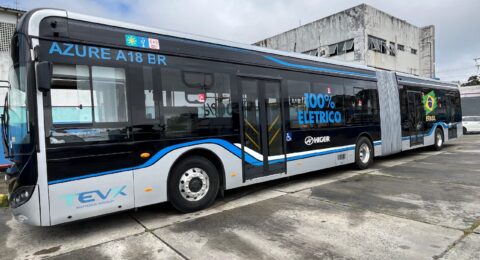 Imagem do post Salvador inicia testes com dois novos ônibus 100% elétricos a partir desta segunda-feira