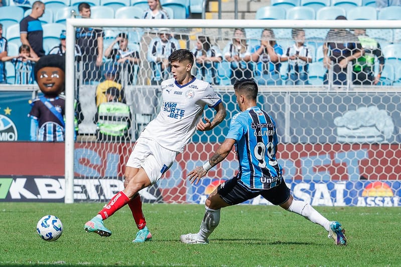 Bahia perde para o Grêmio com pênalti polêmico e deixa o G6 do Brasileirão