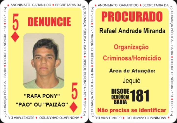 Integrante do Baralho do Crime baiano é capturado