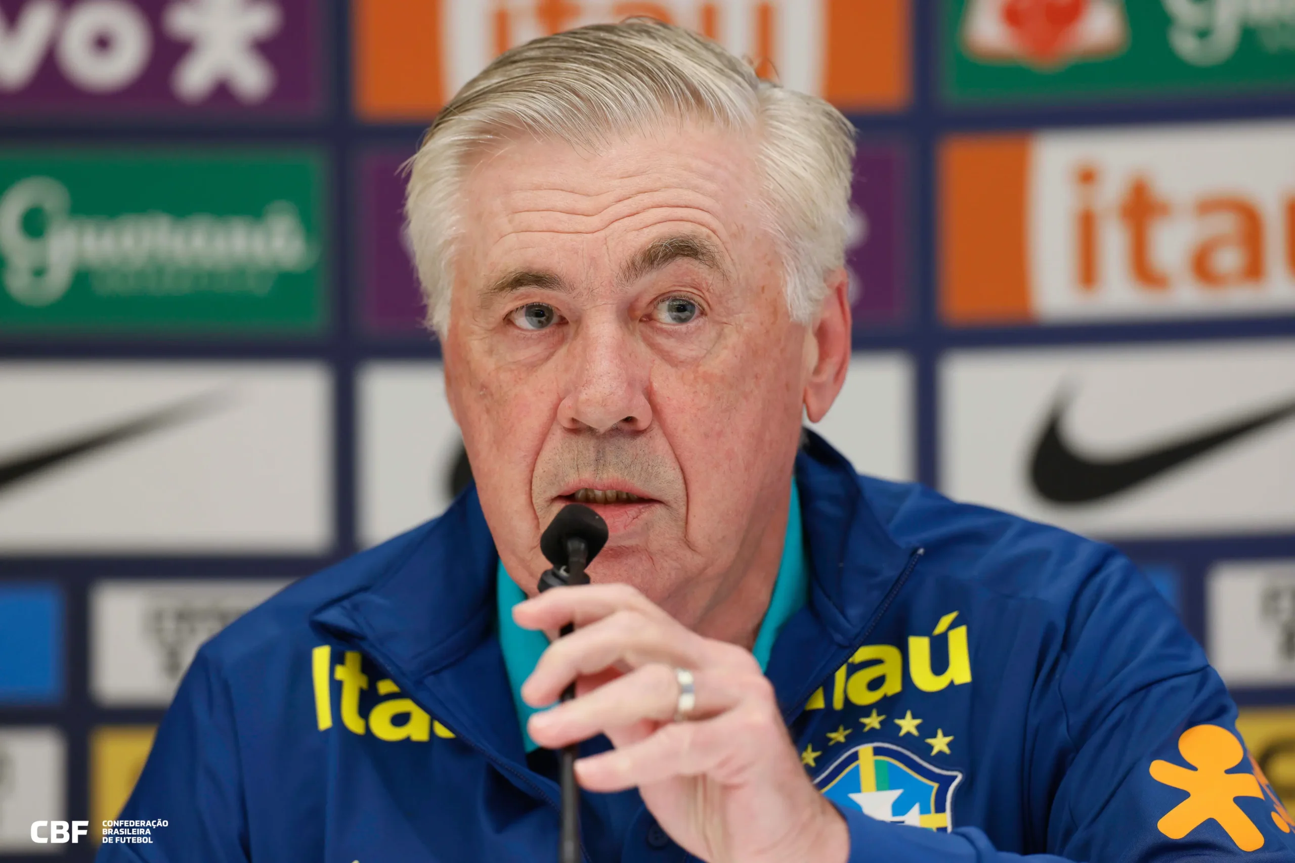 Chegou o dia da estreia de Ancelotti na Seleção Brasileira