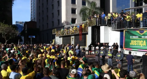 Imagem do post Ato pró-Bolsonaro reúne 12 mil na Paulista
