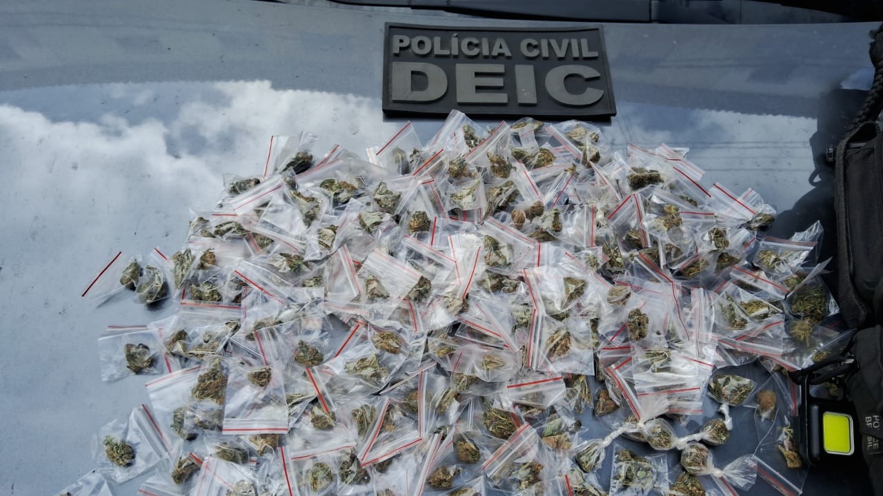 Suspeito por sequestro, extorsão, roubo e tráfico de drogas é preso