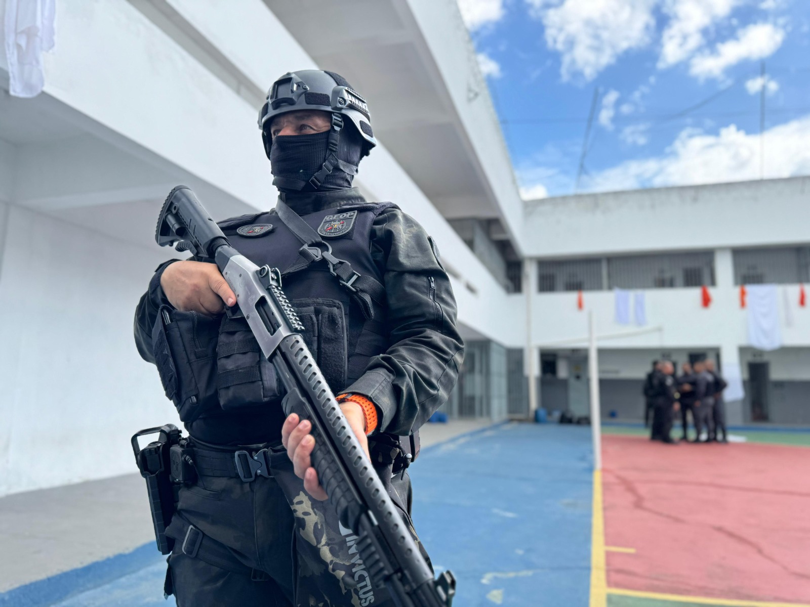 Força Penal Nacional faz revista no Conjunto Penal de Eunápolis