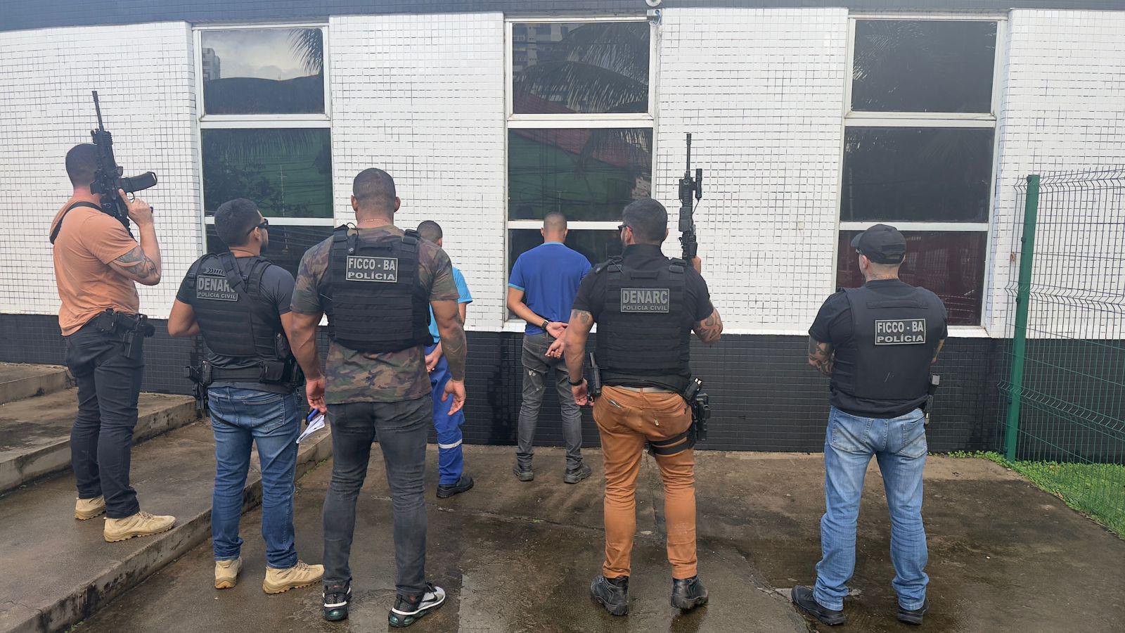 FICCO Bahia e Polícia Civil capturam três foragidos da Justiça