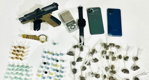 Imagem do post Lauro de Freitas: Arma e drogas são apreendidas pela PM