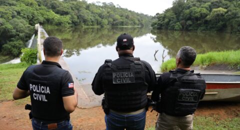 Imagem do post Drone aquático busca corpos de vítimas de duplo homicídio em Salvador