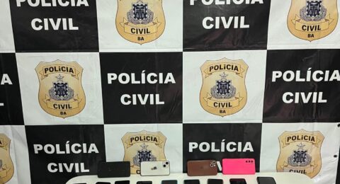 Imagem do post Polícia Civil recupera 36 celulares furtados em Cruz das Almas