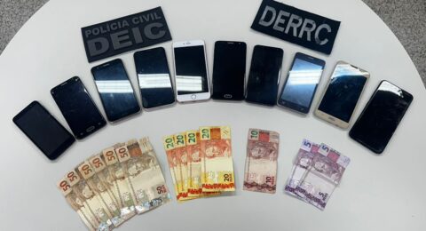 Imagem do post Operação policial mira receptadores de celulares roubados em Salvador