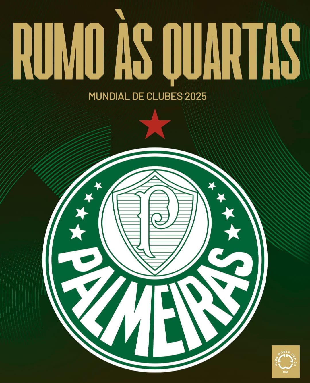 Palmeiras vence Botafogo e avança às quartas do Mundial