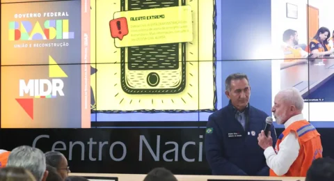 Imagem do post Lula ativa sistema Defesa Civil Alerta no Nordeste