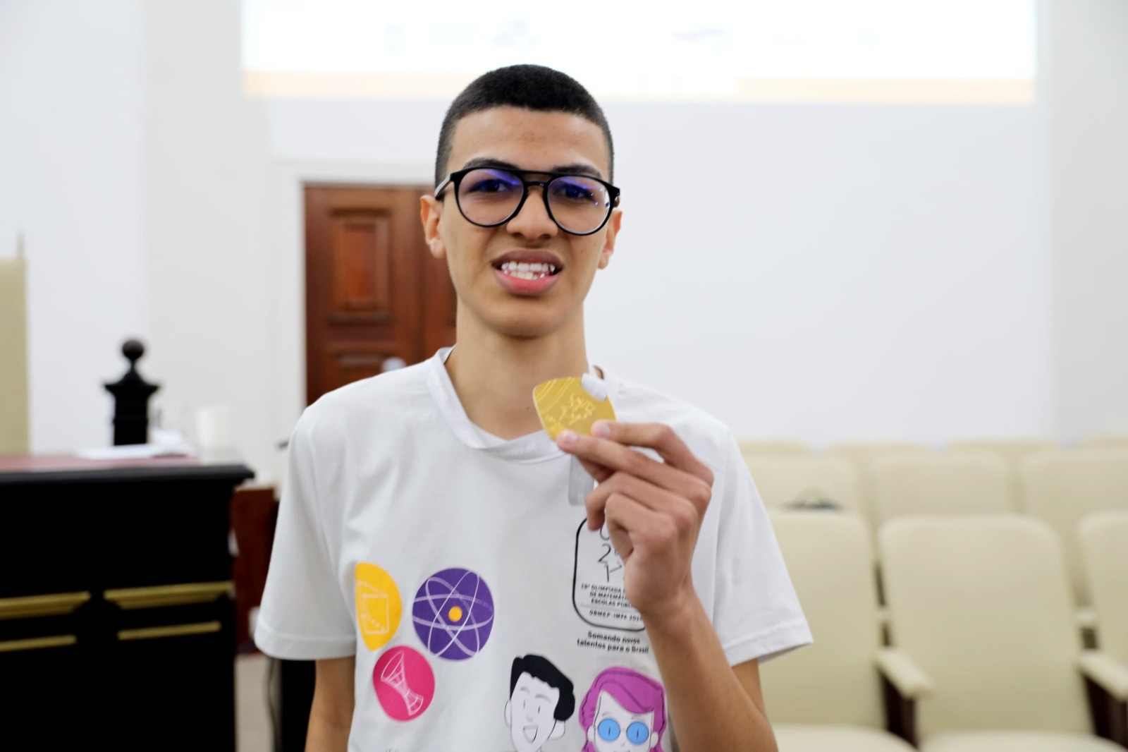 Estudantes da rede estadual da Bahia são premiados na OBMEP