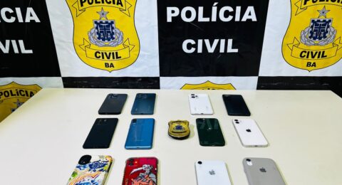 Imagem do post Homem é preso com 12 celulares furtados