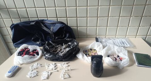 Imagem do post Suspeito é preso com explosivo e drogas em São Cristóvão