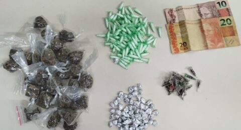 Imagem do post Cipe Polo prende suspeito com drogas no Barro Duro