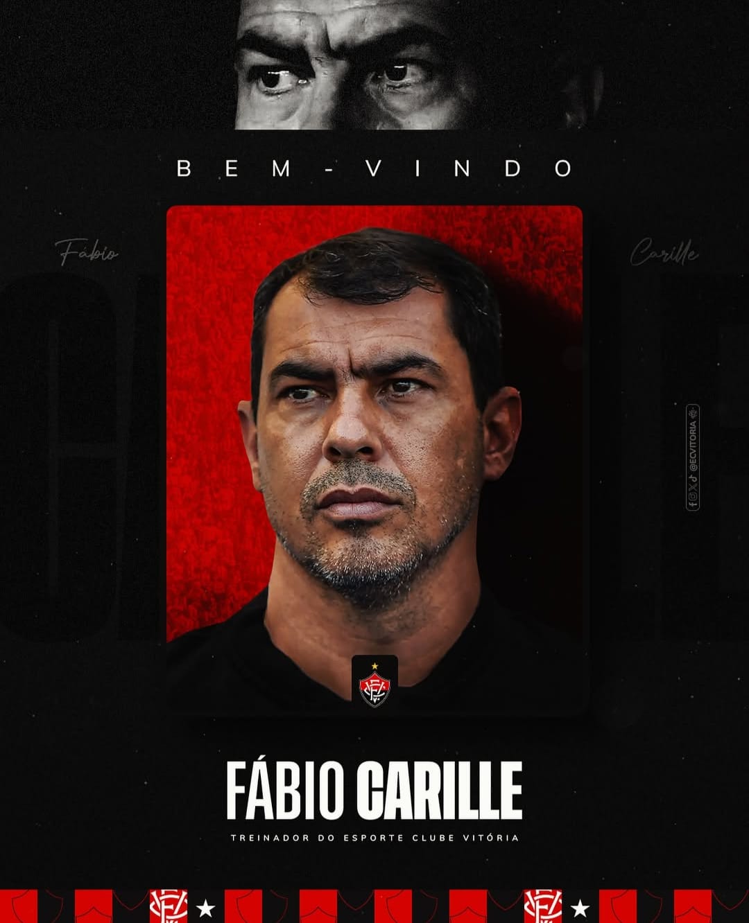Vitória anuncia Fábio Carille como novo técnico