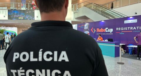 Imagem do post Polícia Técnica disponibiliza Unidade Móvel durante evento ROBOCUP 2025