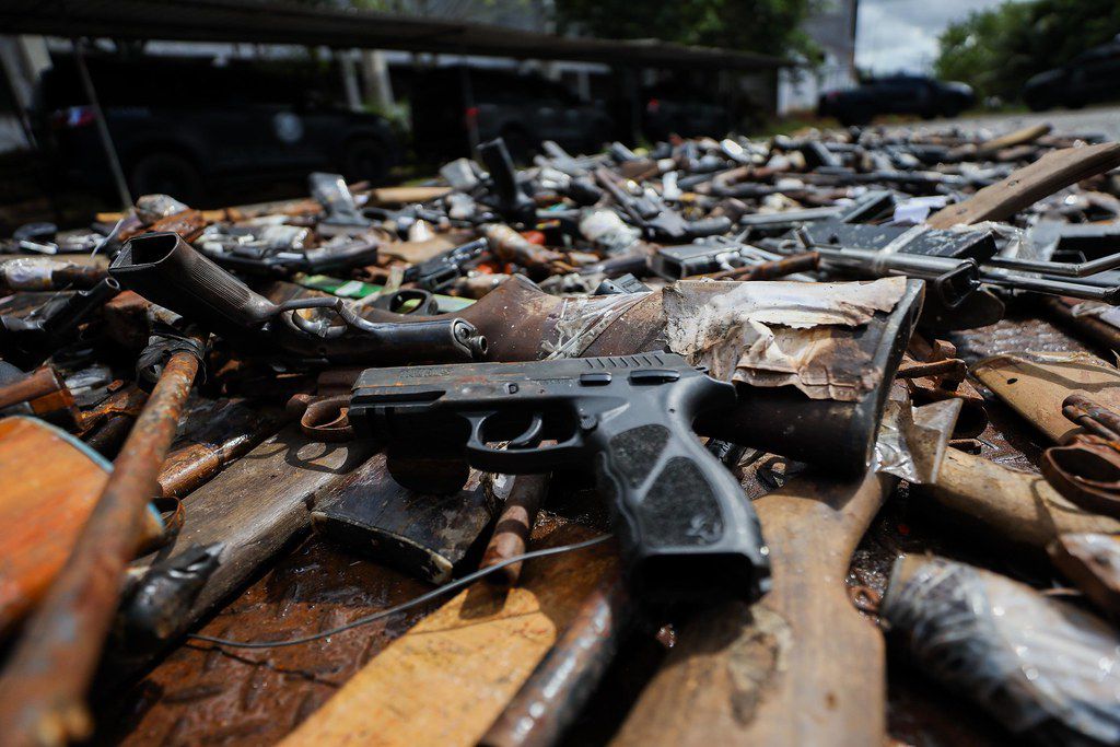 Apreensões de armas crescem 18% na Bahia no 1º semestre de 2025