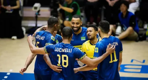 Imagem do post Brasil vence Turquia e lidera Liga das Nações