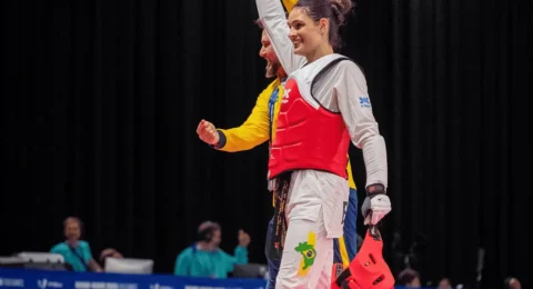 Imagem do post Maria Clara conquista 1º ouro do Brasil nos Jogos Universitários