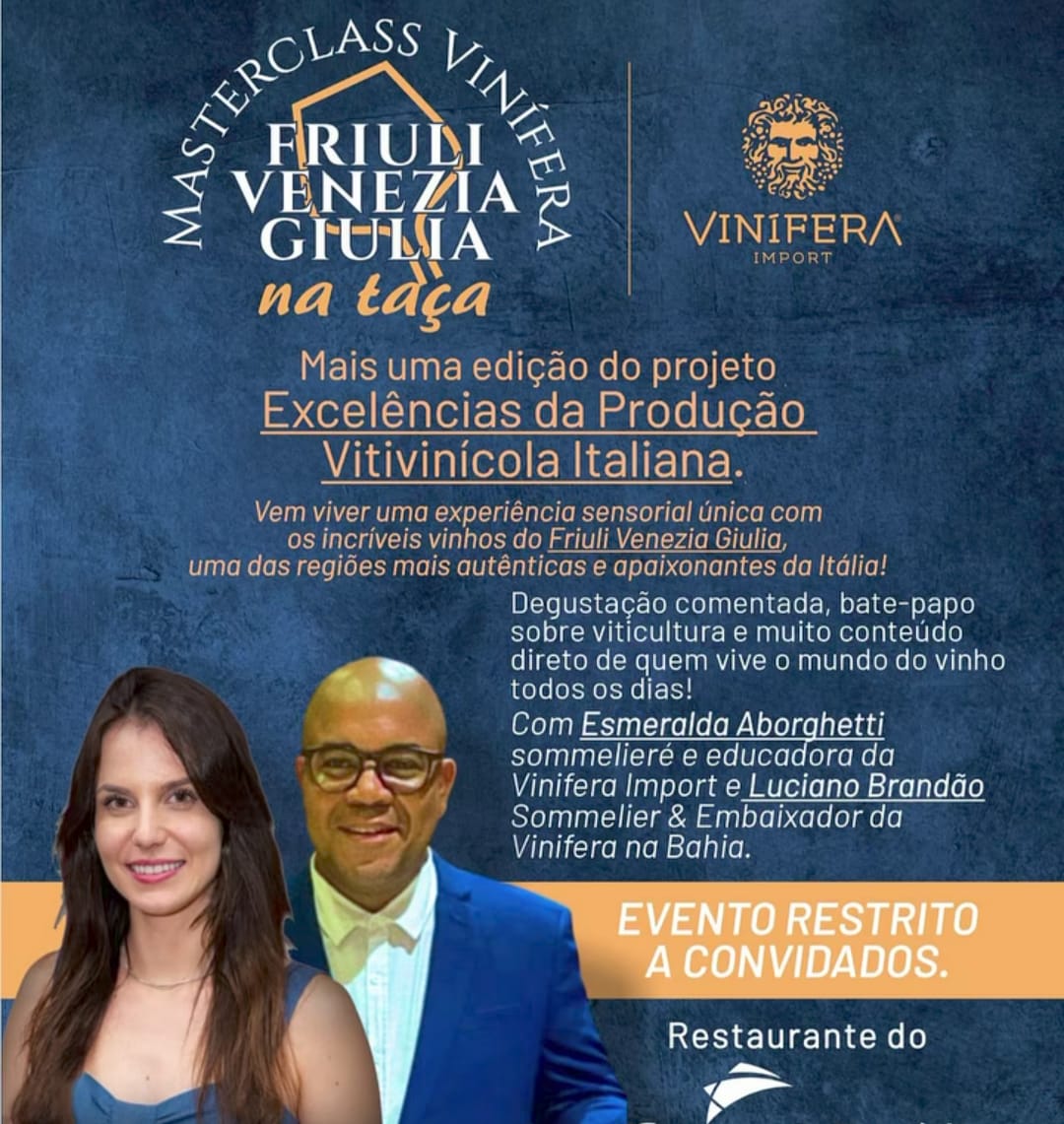 Masterclass Vinífera destaca vinhos italianos hoje em Salvador
