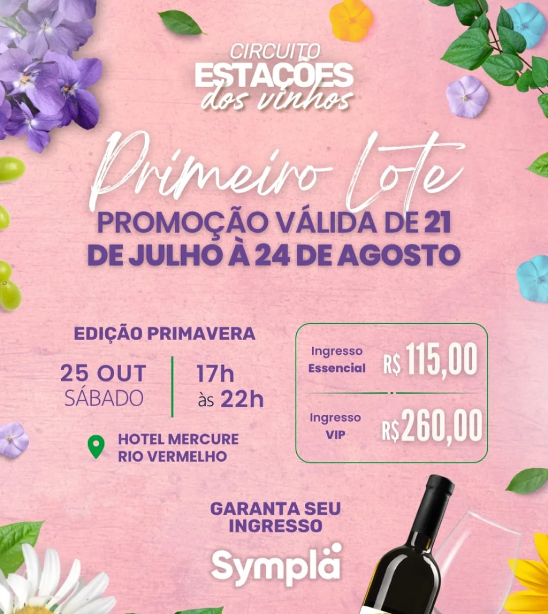 Circuito Estações do Vinho chega com edição Primavera