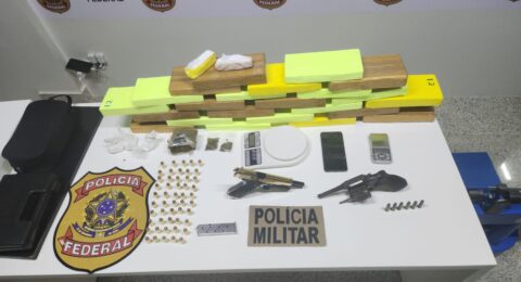 Imagem do post PM, PF e PRF desarticulam ponto de armazenamento de drogas