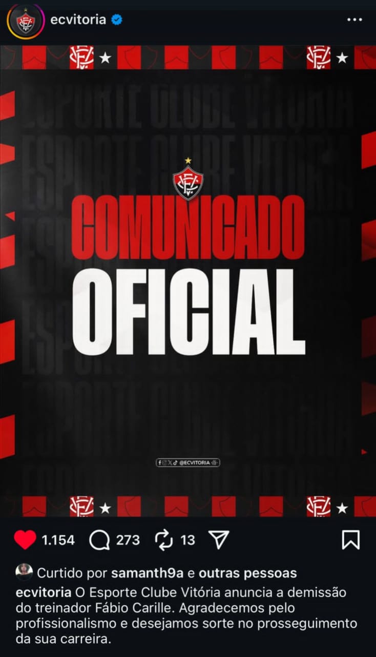 Flamengo massacra Vitória e derrota derruba Fábio Carille