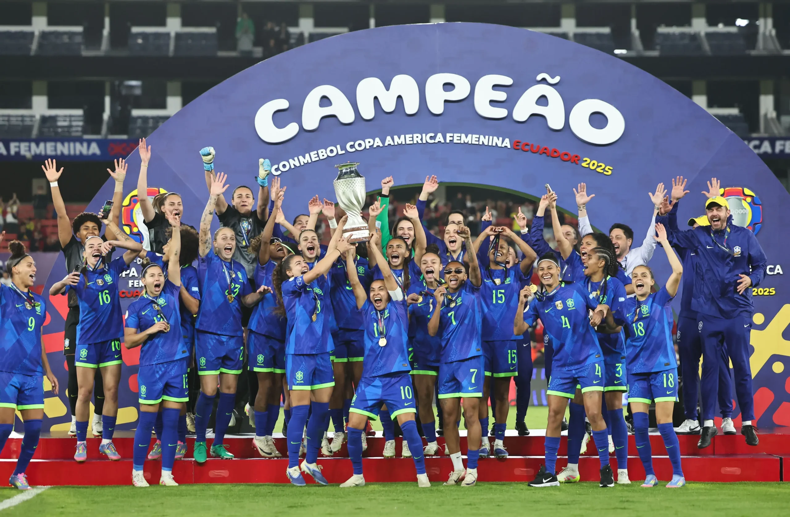 Resultados dos Jogos de Sábado: Brasil Campeão da Copa América Feminina