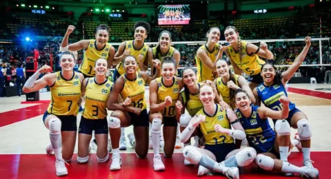 Imagem do post Brasil vence e avança às quartas do Mundial de Vôlei Feminino