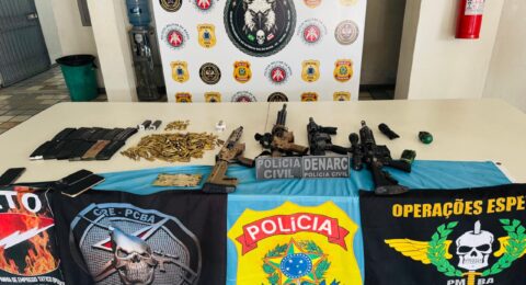 Imagem do post Polícia da Bahia apreende 28 fuzis em menos de 24h com uso de inteligência