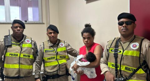 Imagem do post PM salva recém-nascida engasgada em Periperi