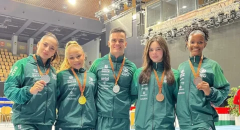 Imagem do post Brasil conquista cinco medalhas na Hungria