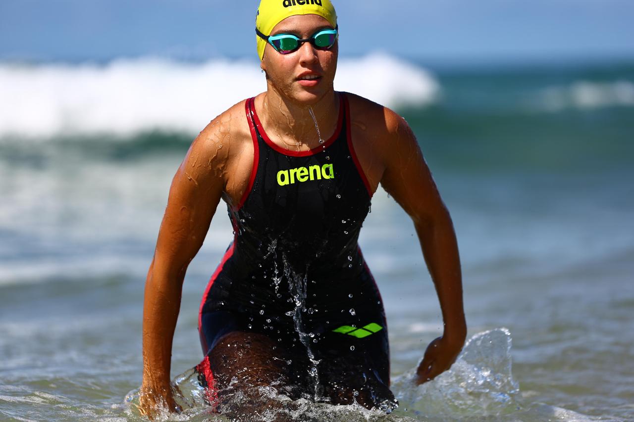 Baiana Lizian Simões é vice-campeã mundial júnior de Águas Abertas