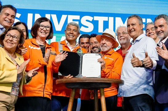Governo do Estado e Petrobras assinam acordo para implantar canteiro de obras da Ponte Salvador-Itaparica