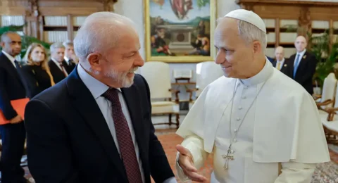 Imagem do post Lula se reúne com o papa Leão XIV no Vaticano