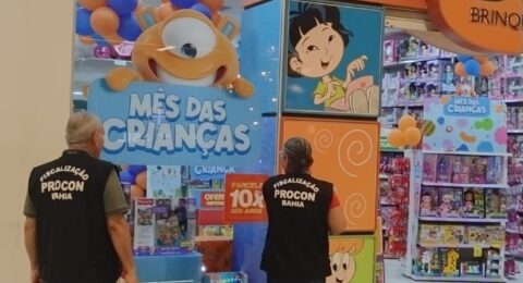 Imagem do post Procon-BA inicia Operação Dia das Crianças 2025 na Bahia