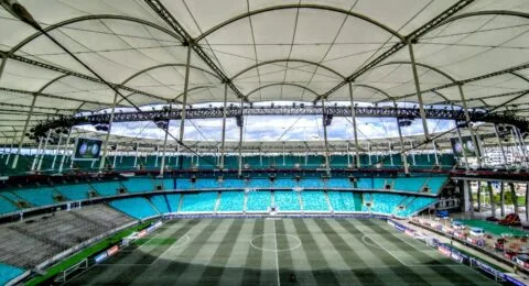 Imagem do post Bahia rebate Arena Fonte Nova e cobra melhorias no gramado