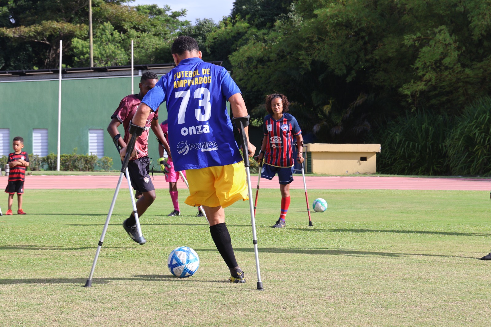 Bahia sedia pela primeira vez o Brasileiro de Futebol de Amputados Série A