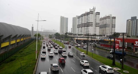 Imagem do post Frente fria em Salvador provoca acumulados de chuvas