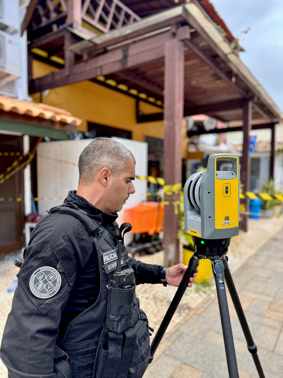 Scanner 3D reforça perícia em comércio de Praia do Forte