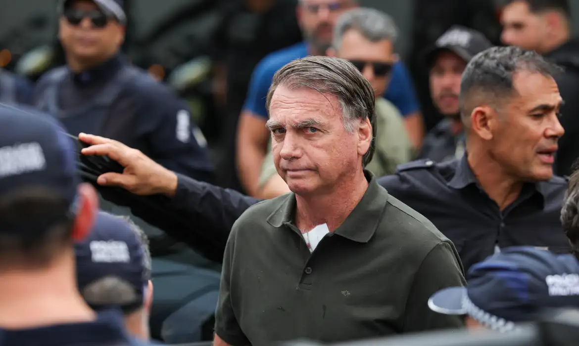 Justiça homologa prisão de Bolsonaro