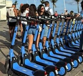 Imagem do post Patinetes chegam à Cidade Baixa