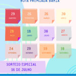Nota Premiada Bahia divulga calendário de sorteios de 2026
