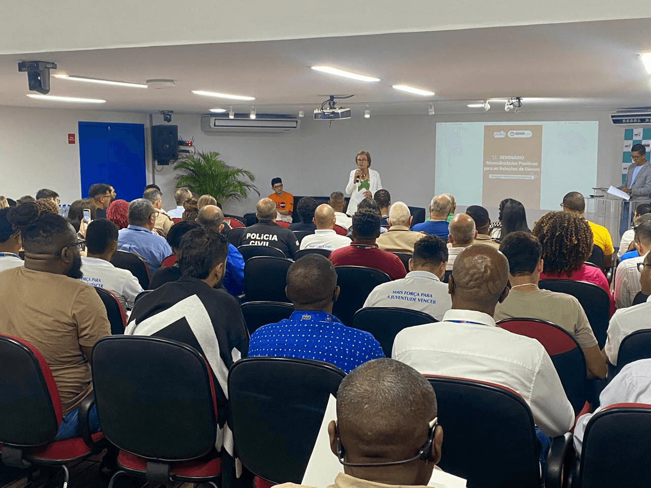 Seminário debate masculinidades positivas e combate à violência