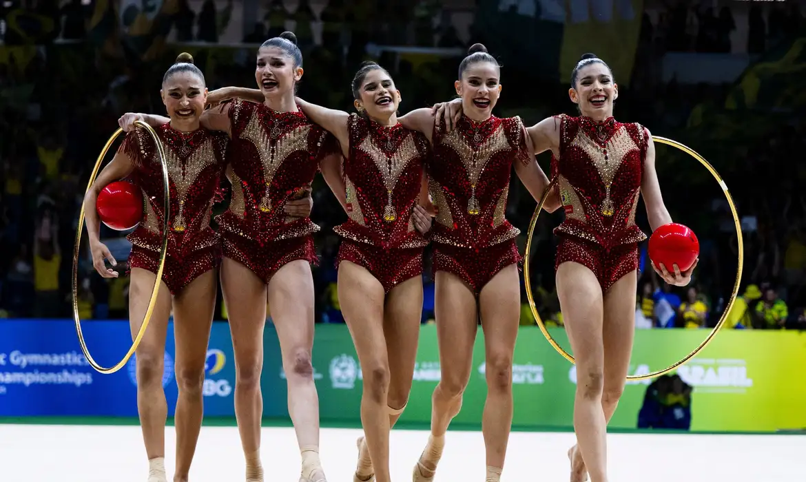 Imagem do post CBG anuncia seleção brasileira de ginástica rítmica para 2026