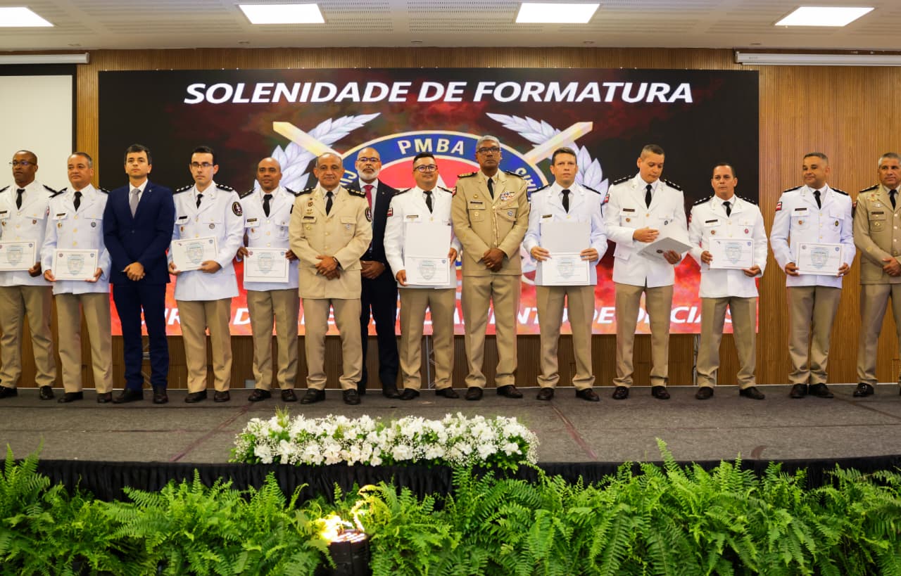 PM forma 80 oficiais em curso de aperfeiçoamento