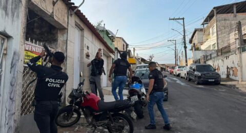 Imagem do post Megaoperação mira líderes do crime