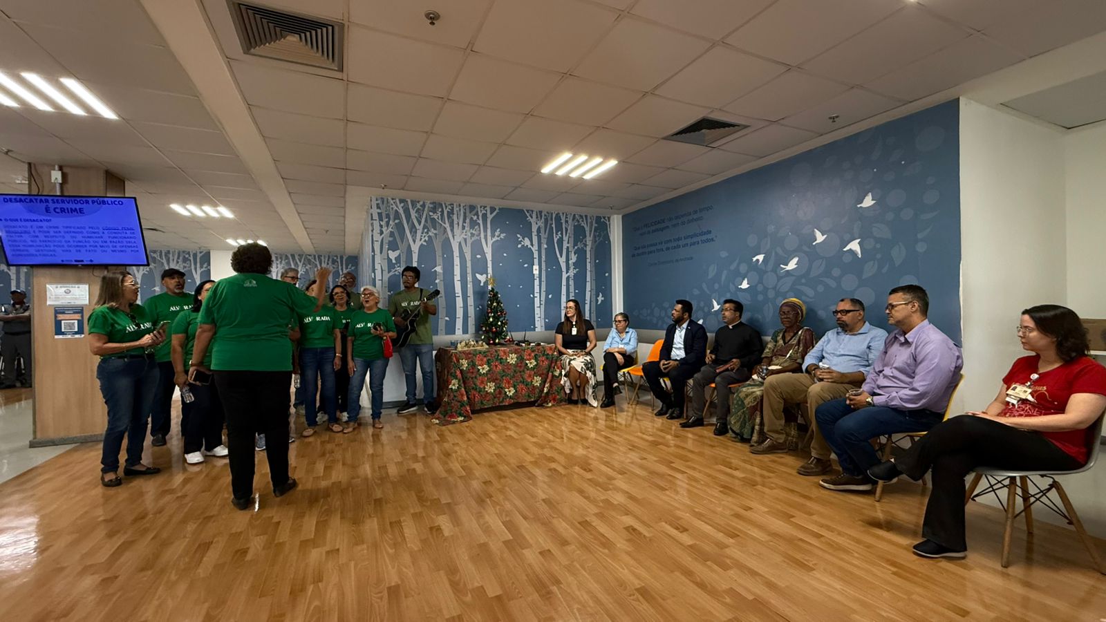 Culto ecumênico leva fé, esperança e emoção ao Hospital Clériston Andrade